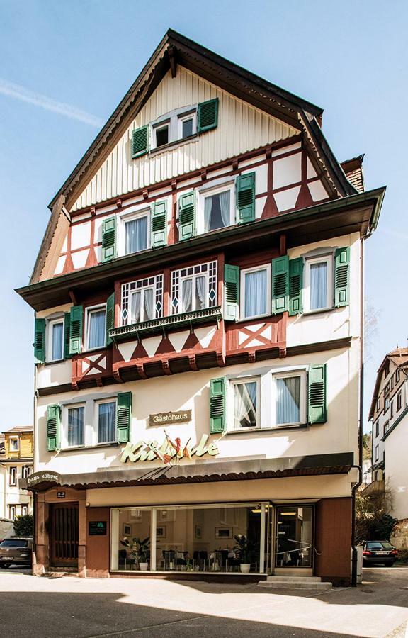 Gaestehaus Kuehnle Bad Wildbad Exteriör bild