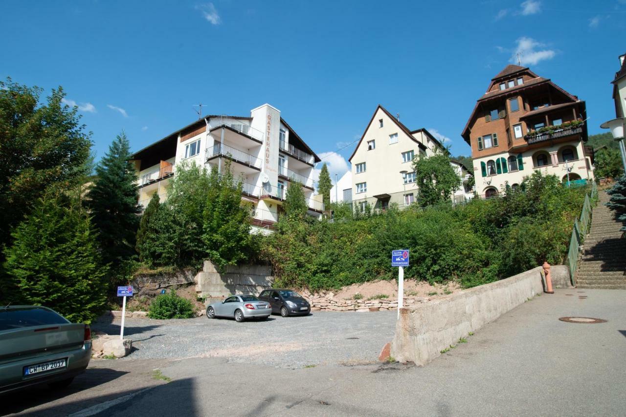 Gaestehaus Kuehnle Bad Wildbad Exteriör bild